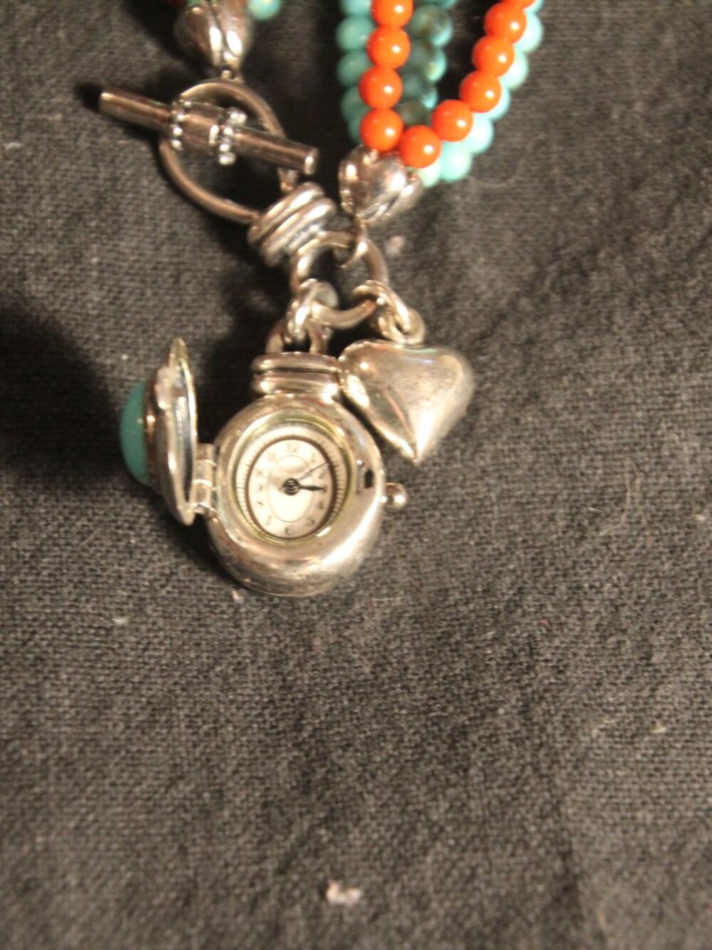 Bracelet with watch locket. Size 6. Ecclissi brand. See description below. - Picture 7 of 13